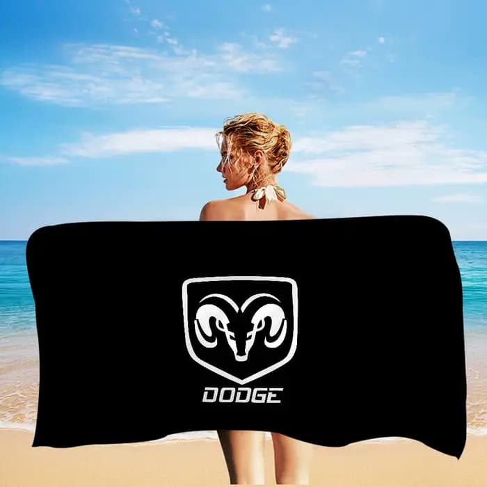 D-Dodges Serviette de plage colorée pour fille