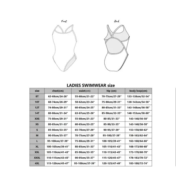 Maillot de bain de sport pour femmes