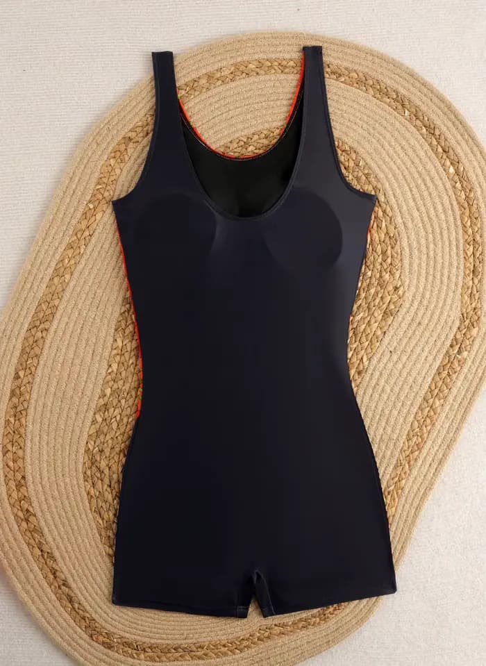 Maillot de bain une pièce imprimé sportif 2026 pour femme