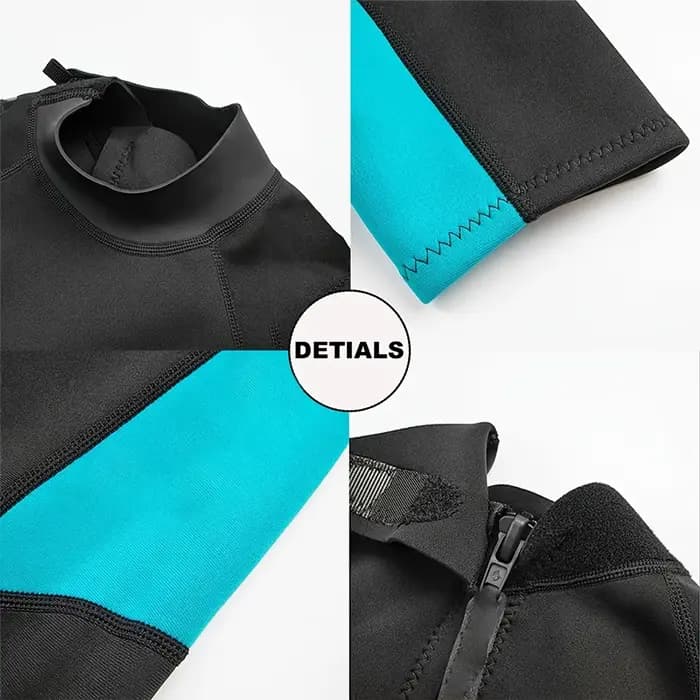 Shorty combinaison femmes 3mm néoprène une pièce Sport maillots de bain dos fermeture éclair