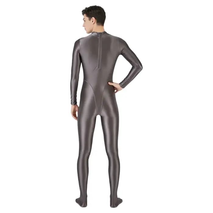 Maillot de bain brillant à l'huile pour hommes