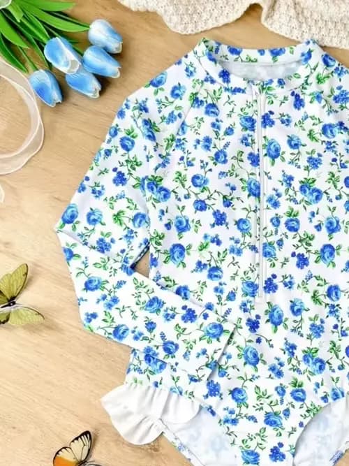 Maillot de bain une pièce pour filles