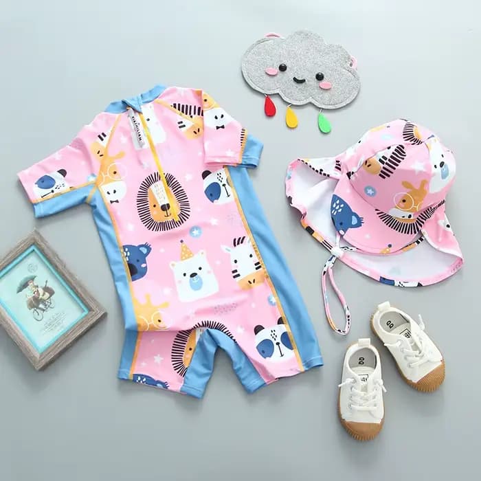 Maillot de bain une pièce pour bébé garçon et fille