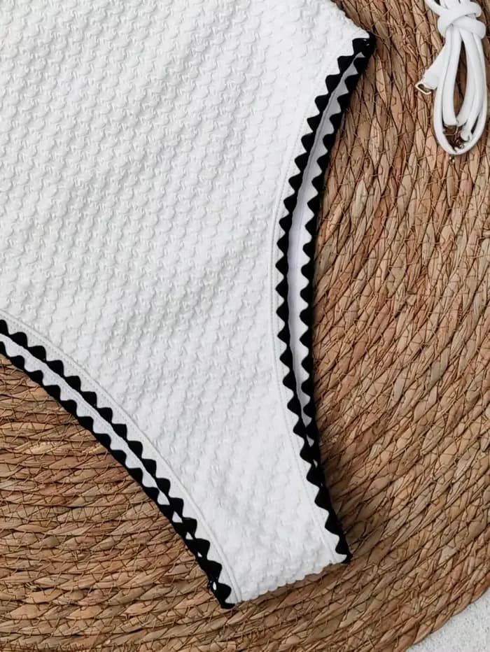 Maillot de bain une pièce bandeau sexy pour femme