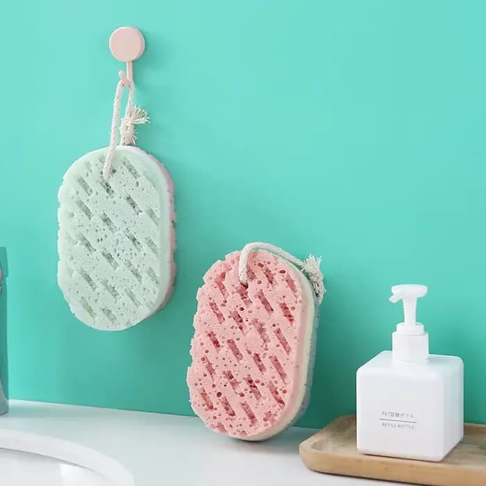 Gant de toilette doux pour le corps