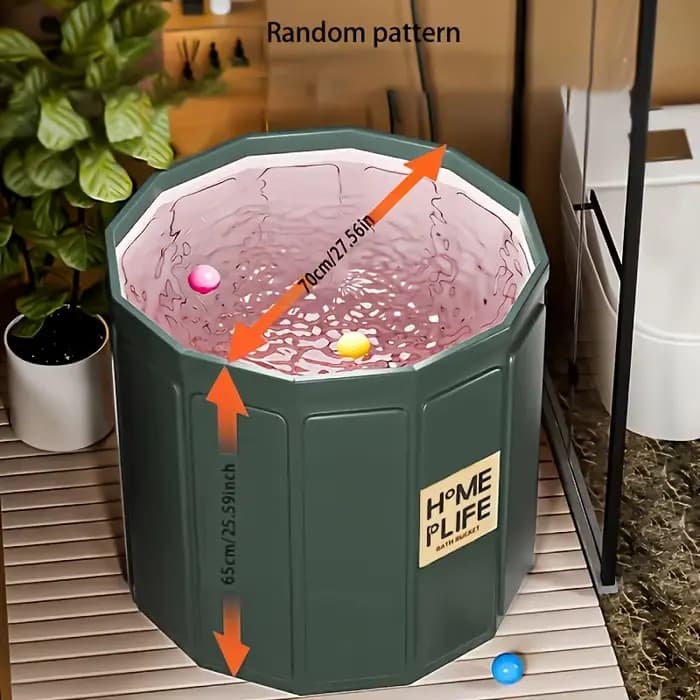 Baignoire portative pliable extra large