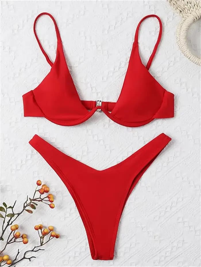 Maillot de bain sexy à armatures 2026 pour femme