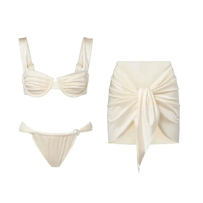 Bikini Push-Up 2026 Sexy pour Femme, Ensemble de Maillot de Bain String, Tenue de Plage