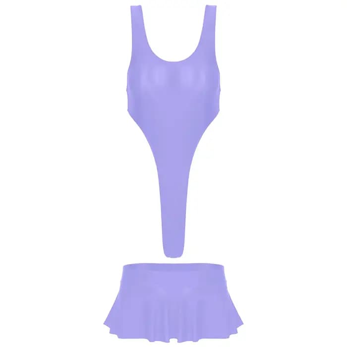 Maillot de bain brillant pour femmes