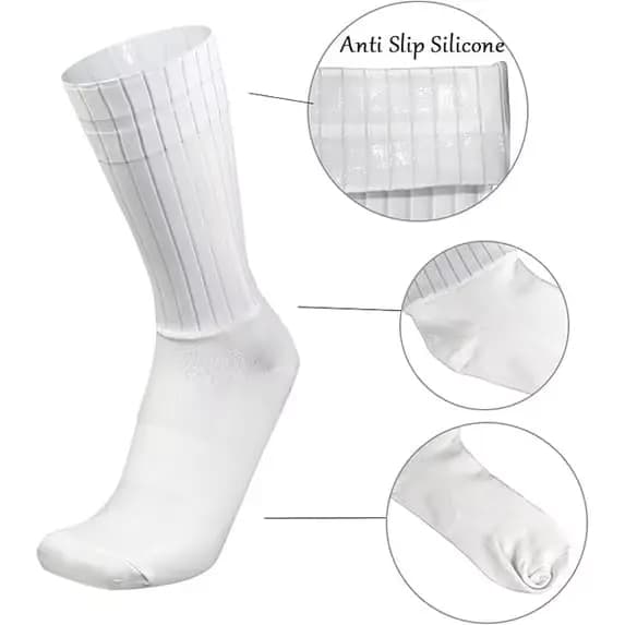 Nouvelles Chaussettes de Cyclisme Pro DA 2026 – Chaussettes Aérodynamiques Haute Performance pour Hommes – Antidérapantes, Respirantes, Contrôle de l'Humidité