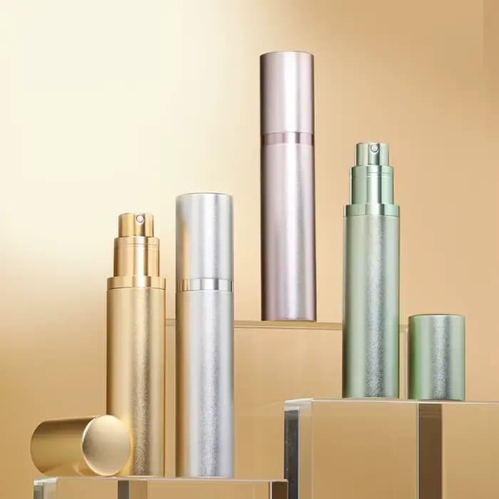 Flacons de parfum premium de 10 ml, atomiseur rechargeable, flacon vide à remplir par le bas, flacon pulvérisateur à fine brume, conteneur de voyage, distributeur de parfum