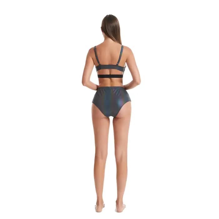 Ensembles de bikini de coulée de documents arc-en-ciel pour femmes