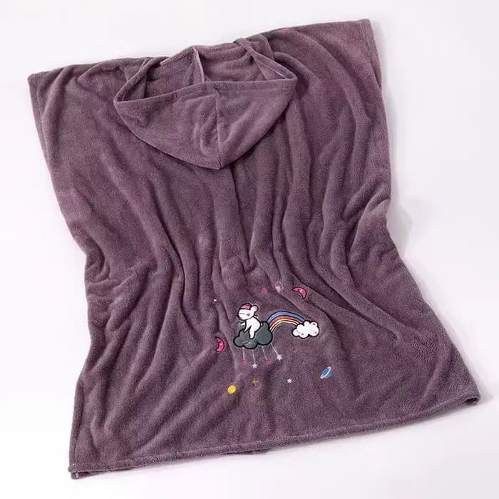 Serviette de bain : robe de bain lavable et enveloppée pour femme