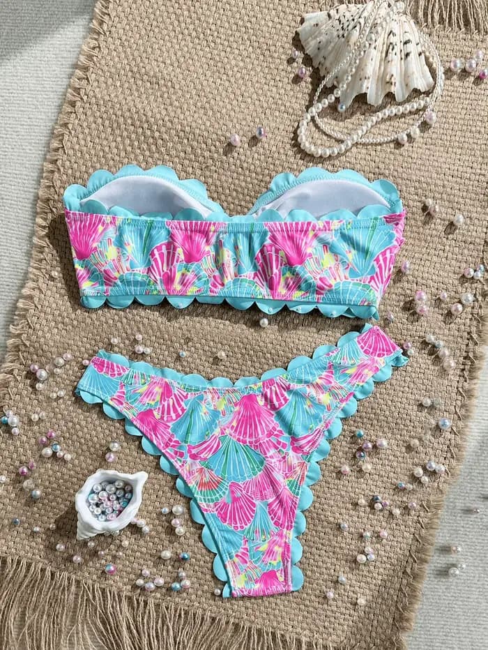 Bikini bandeau sexy 2026 pour femme