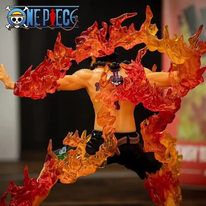 Figurines d'action de feu Portgas D ZanBattle, figurine de collection d'anime japonais, modèle en PVC Auckland, jouet pour les amoureux de l'anime, 1 pièce