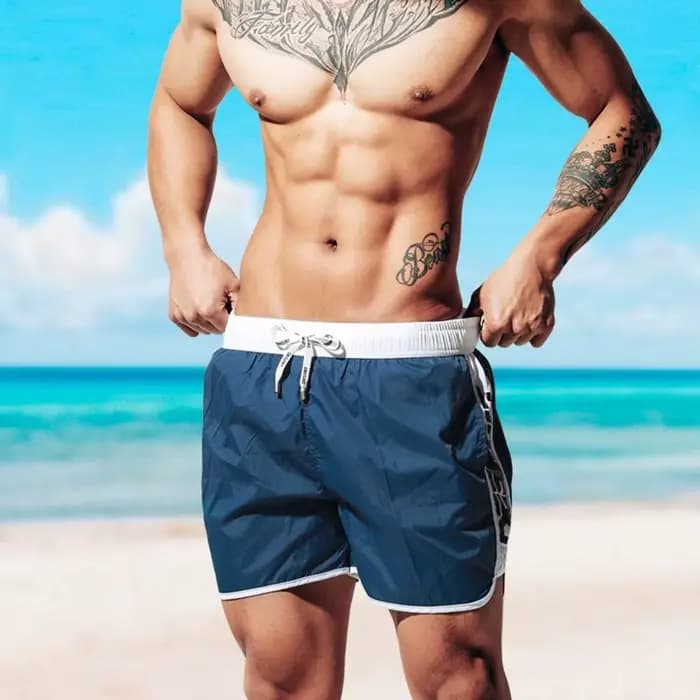 Maillot de bain pour hommes, short de plage, maillot de bain, décontracté, mode, ample, séchage rapide, surf, course à pied, bord de mer, bas pour hommes, nouvelle collection