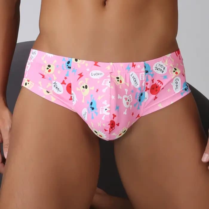 Hommes décontracté brésilien Boxer Bikini impression numérique Mini boxeurs plage bain Sexy maillot