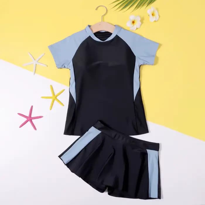 Maillot de bain 2 pièces pour adolescentes de 10 à 16 ans