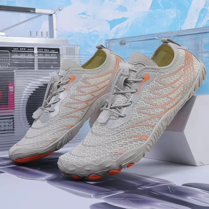 Aqua Shoes Chaussures de mise à la terre avec chaussures de mise à la terre en cuivre Chaussures d'eau unisexes à séchage rapide Chaussures légères pieds nus pour les sports nautiques