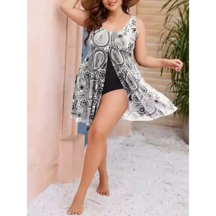 Maillot de bain grande taille femme 2026 imprimé