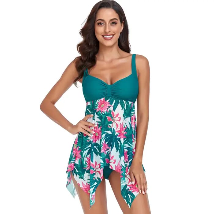 VYLYNK 2026 femmes maillot de bain Sexy Tankini contrôle ventre maillot de bain deux pièces maillot de bain pour femme Push Up maille maillot de bain en vente