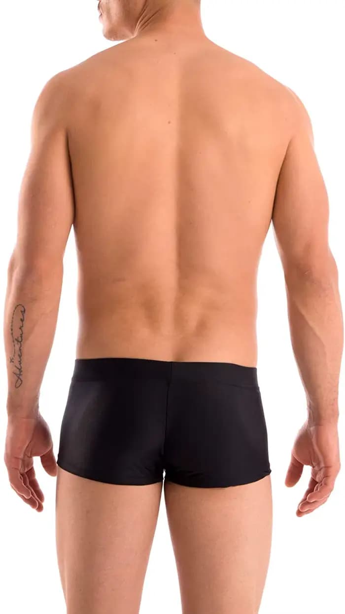 Maillot de bain couleur unie pour hommes, nouvelle collection