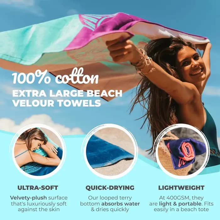 Serviette de plage dauphin