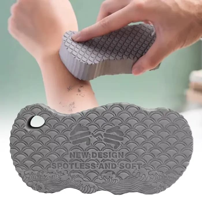 Éponge de bain magique 3D pour enfants, exfoliante pour le corps, élimine les peaux mortes, masseur, brosses de douche nettoyantes, éponge exfoliante, accessoire indispensable