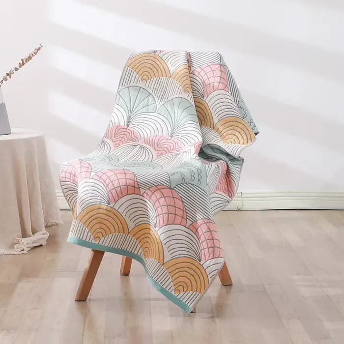 Serviette de bain florale bohème pour femmes et enfants