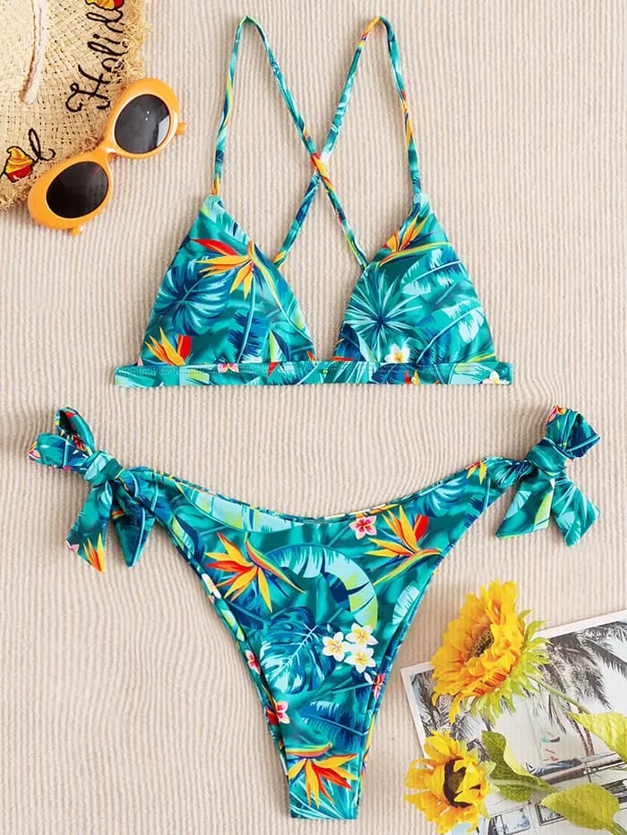 Offre Spéciale de la Saison : Ensemble Bikini Tendance pour Femme