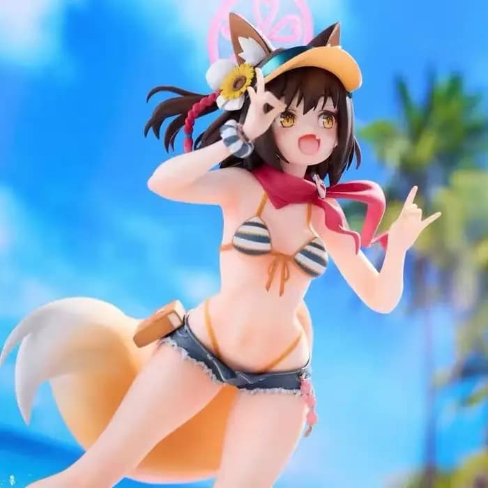 Maillot de bain Kuda Izuna Beach Ver. Figurine GK Premium - Collection Beauté Anime |   Décoration de bureau pour fans (Édition limitée 2026)