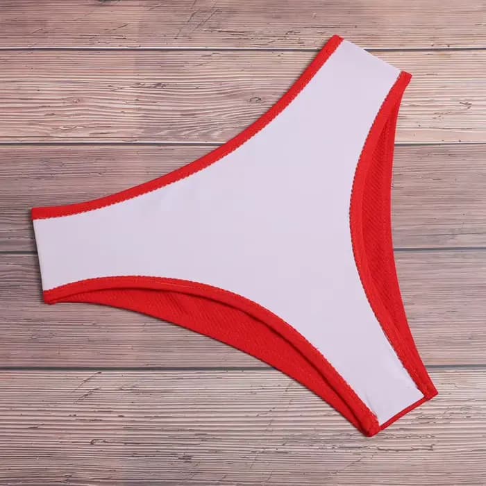 2024 nouveau Bikini taille haute sans bretelles Sexy