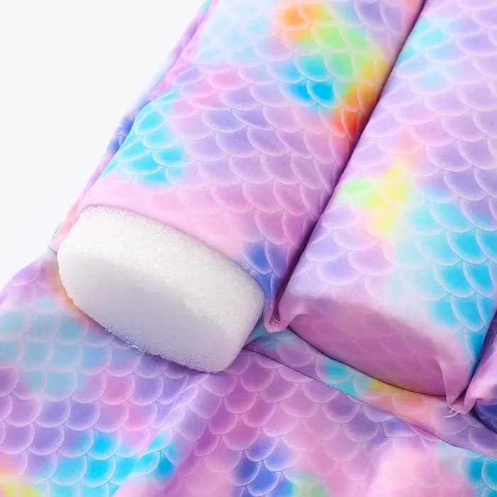 Maillot de bain flottant pour fille, une pièce, pour enfants de 2 à 7 ans