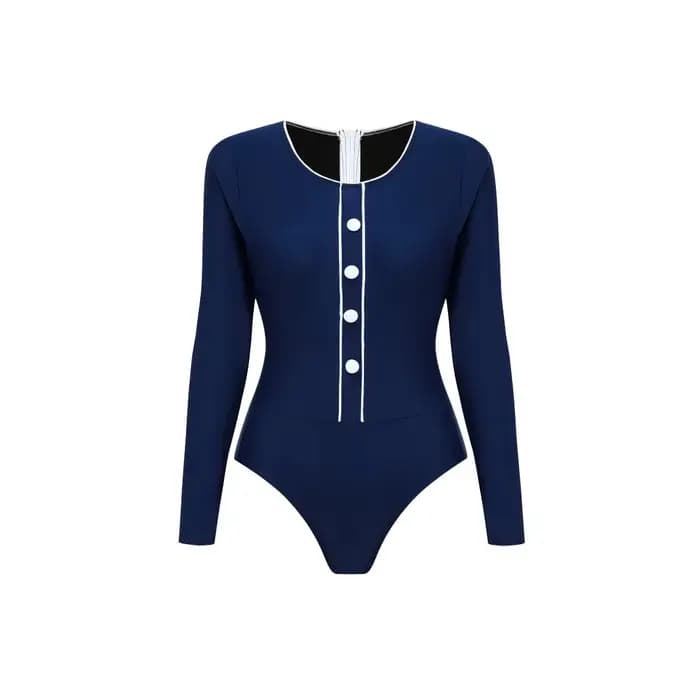 Maillot de bain une pièce rétro 2026, bandeau, bikini sexy, maillot de bain pour femmes, manches longues, maillot de bain féminin, vêtements de plage