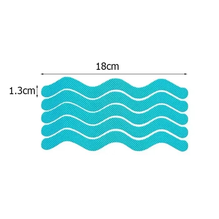 Bande anti-ald transparente HOlea, polymères de bain, accessoires, tapis de sol, autocollants de baignoire et de douche, produits d'escalier non ald, maison