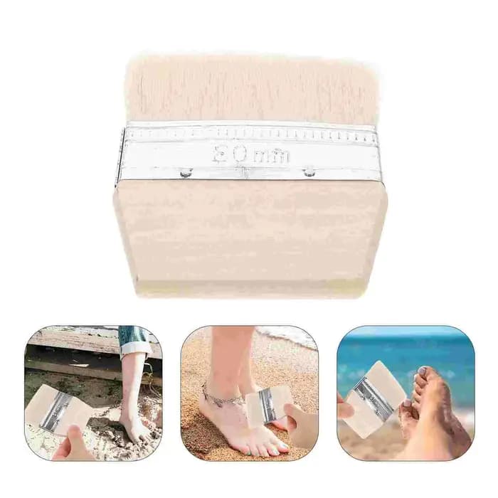 Brosse pour livres de plage, nettoyeur de sable pour pieds, pour chaise, gIslande, dissolvant à poils doux, essentiels pour enfants