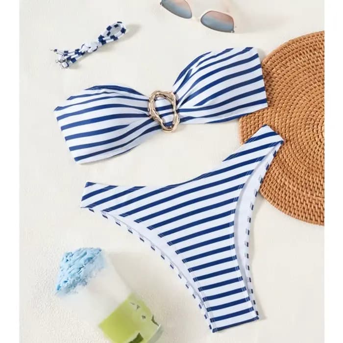 Rayé Sexy Bikinis 2026 femmes maillots de bain femme maillot