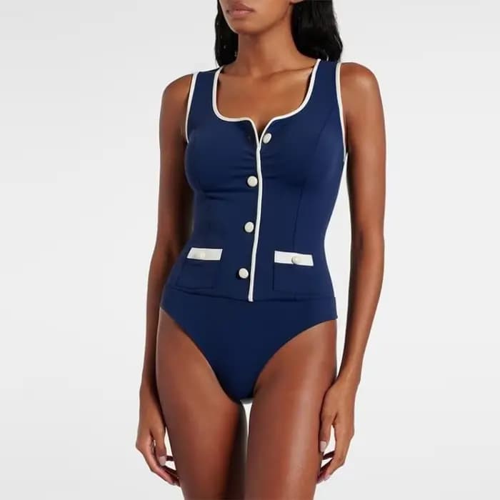 Flaxmaker 2025 femmes élégant une pièce maillot de bain et Shorts été Vaction maillots