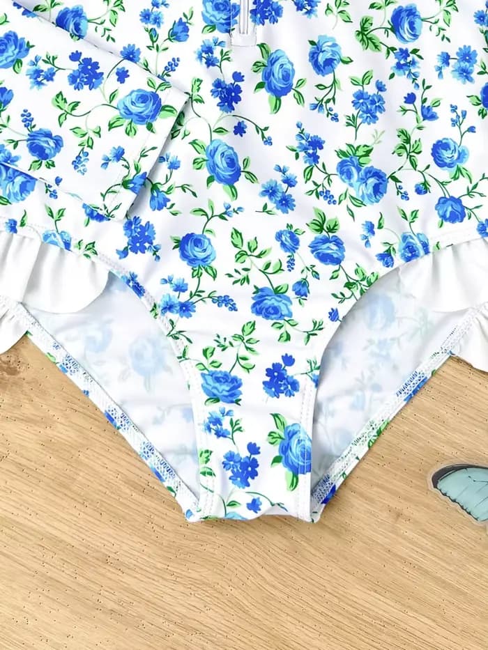 Maillot de bain une pièce pour filles