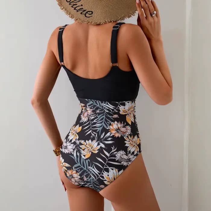 Maillot de bain d'été à imprimé floral