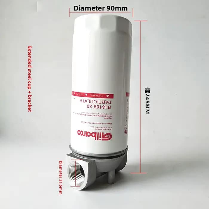 Filtre à gasoil, filtre de distributeur de carburant automobile, filtre de pompe à huile, ensemble d'éléments filtrants