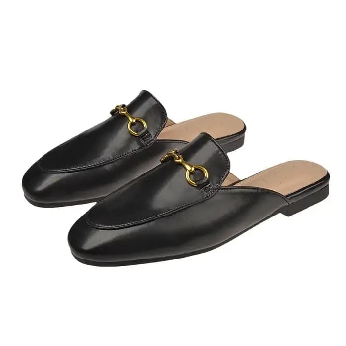 Mules d'été pour femmes avec boucle mors de cheval, style Ins 2026, polyvalentes et tendance pour l'extérieur
