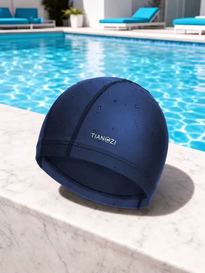 Bonnet de bain uni pour adultes