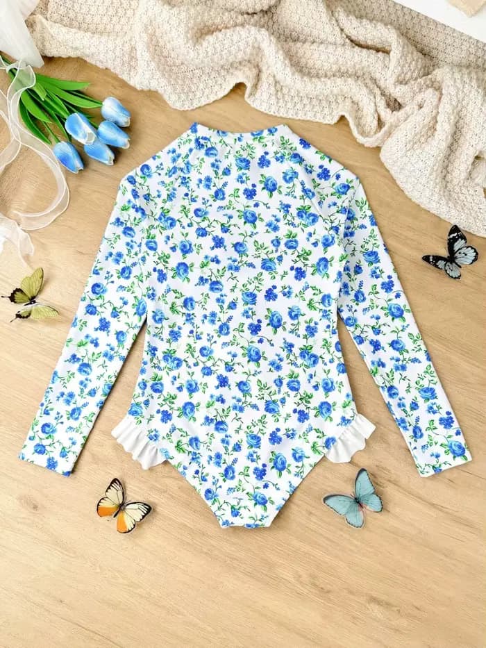 Maillot de bain une pièce pour filles