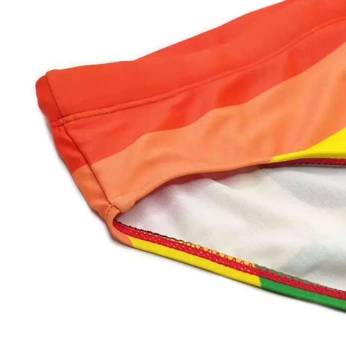Maillot de bain arc-en-ciel Sexy pour hommes, culotte de sport, maillot de bain, Bikini, drapeau Gay, sous-vêtements de plage, de Surf