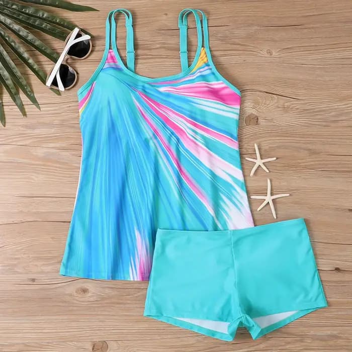 Maillot de bain avec short pour femmes