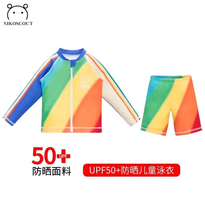 Maillot de bain à manches longues pour enfants