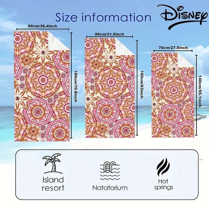 Serviettes de plage à séchage rapide en terre cuite Mandala, ultra légères, super absorbantes, un article indispensable pour l'été