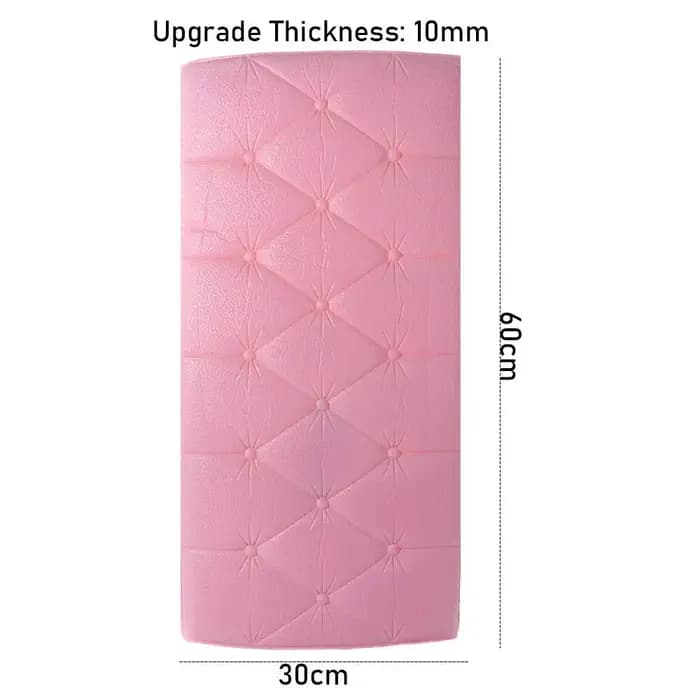 Panneaux muraux autocollants en mousse à effet coussin pour la décoration de salle de bain, de maison et de chambre, à peler et coller