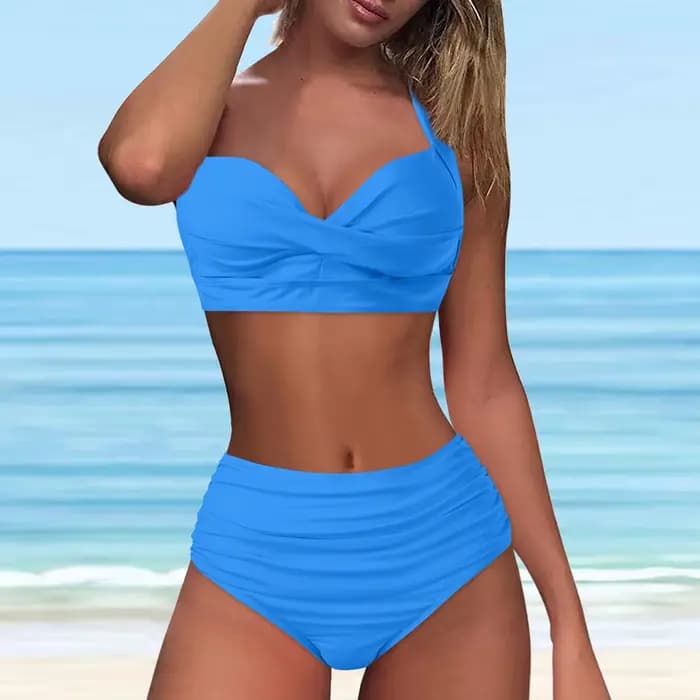 Maillot de bain bikini deux pièces pour femme